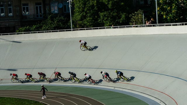 vélo sur piste