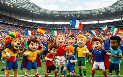 mascottes de l’euro